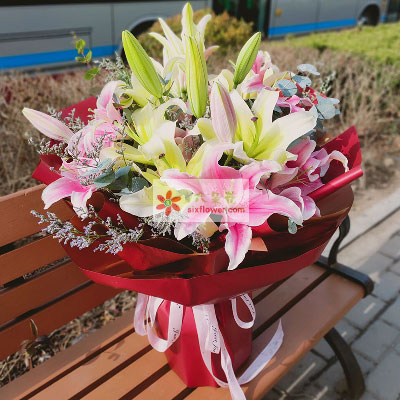 达州8支多头百合，万事如意喜上加喜